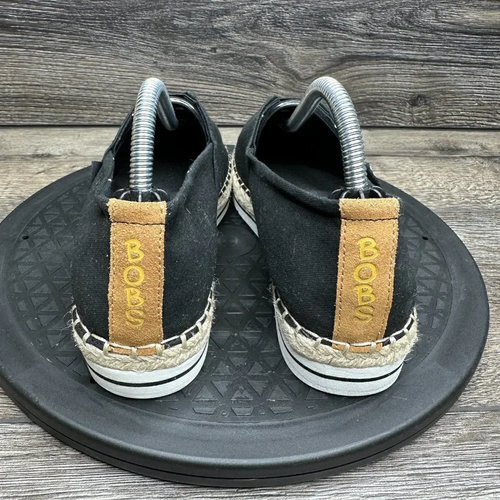 Skechers BOBS Breeze Womens  Size: US 6 Canvas Shoes Black 32719/BLK - Picture 4 of 8